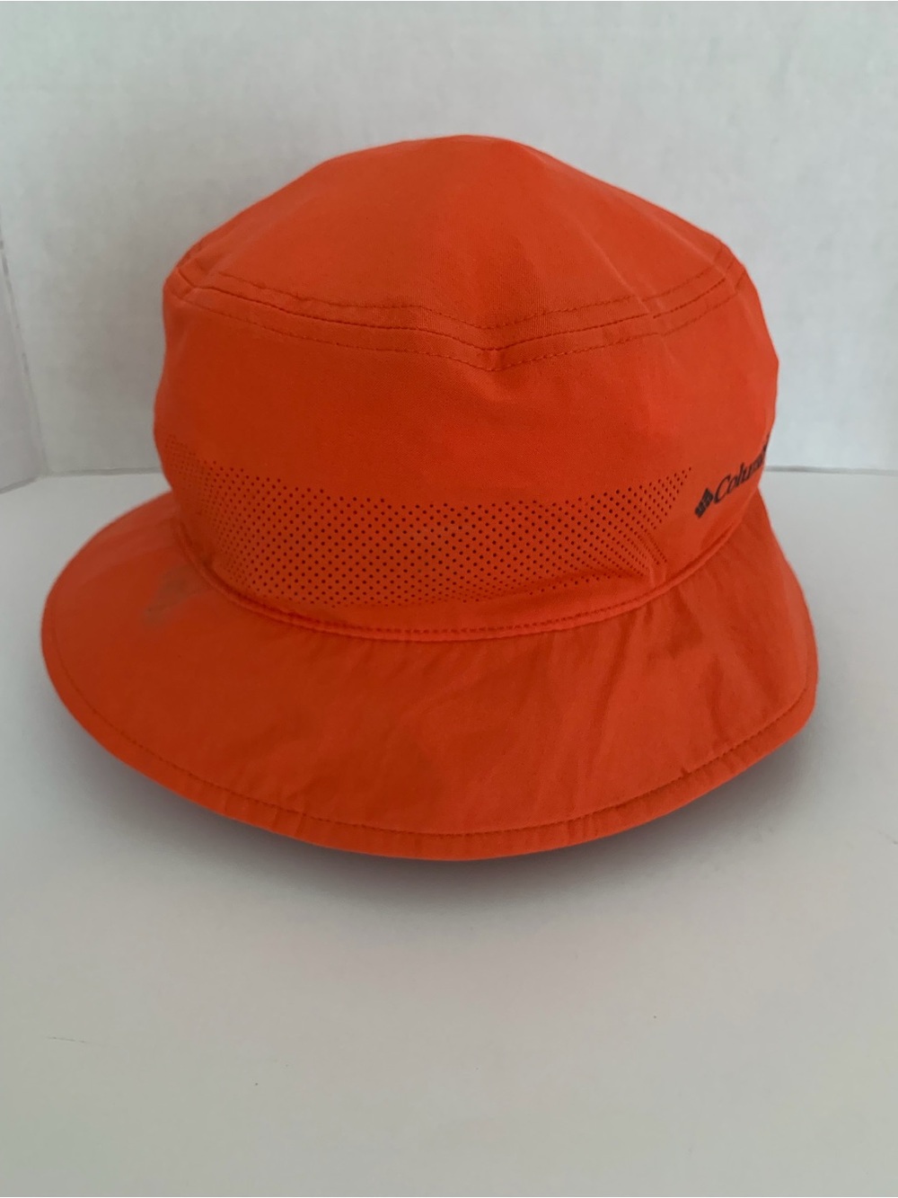 NWT Columbia Onmi Shade Hat Unisex L/XL Silver Ridge Bucket II Sun Peachy Orange